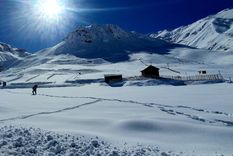 Los Puquios, uno de los puntos más elegidos por el turismo en la montaña Foto: Los Puquios