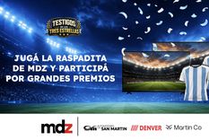 MDZ lanzó “Testigo de las tres estrellas”, un concurso inspirado en las Copas del Mundo de Argentina.&nbsp;