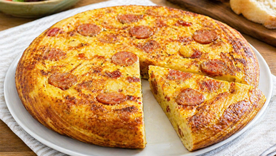 Aprendé a hacer tortilla de papas con salchicha, la receta perfecta Aprendé a hacer tortilla de papas con salchicha, la receta perfecta