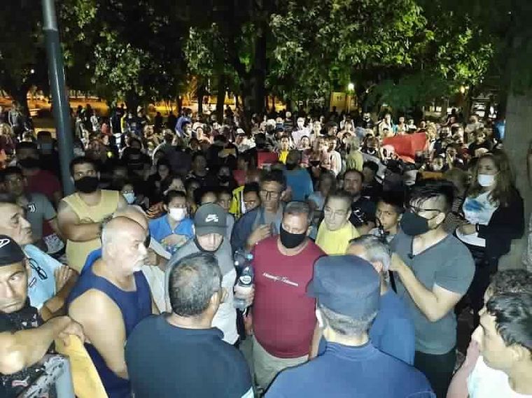 Vecinos y amigos de Palmira reclamaron justicia y avances en la investigación Foto: Tiempo del Este