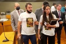 Los padres de Mateo Aguirre increparon al tribunal tras el polémico fallo Los padres de Mateo Aguirre increparon al tribunal tras el polémico fallo