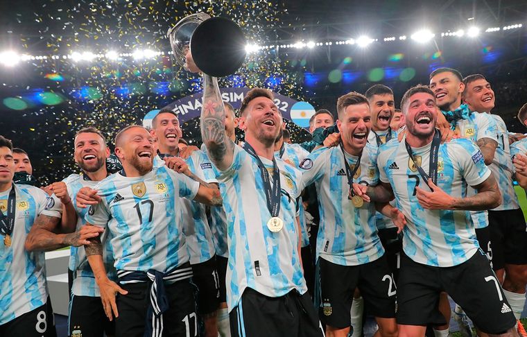 Selección argentina La Scaloneta alcanzó el tercer puesto en el ranking FIFA. Foto: Argentina