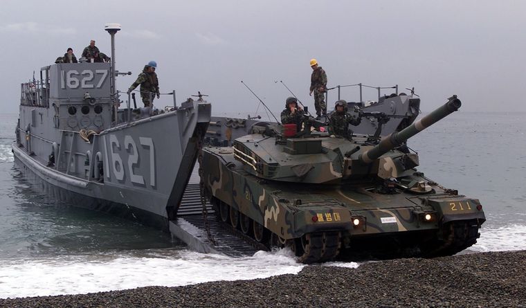 USA y Corea del Sur hace poco realizaron maniobras militares. Foto: Dpa.