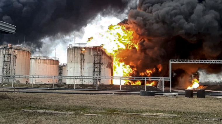 Los ataques en pueblos rusos son internos, asegura Ucrania. Foto: TimesofIsrael