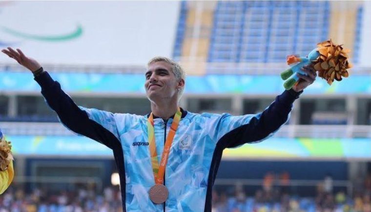 Hernán Barreto, el velocista paralímpico argentino que se recompuso del dolor.