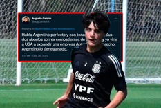 La tremenda respuesta del padre de Máximo Carrizo, estadounidense hijo de argentinos, ante las dudas por su argentinidad.