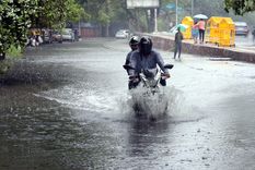 Las lluvias seguirán en los próximos días. Foto: Efe. Las lluvias seguirán en los próximos días. Foto: Efe.