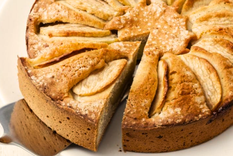 Admira esta deliciosa tarta de manzanas ¡la perdición!