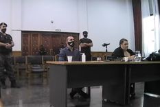 Frente a la Ley Salas, el imputado, junto a su abogada Gabriela Massad.