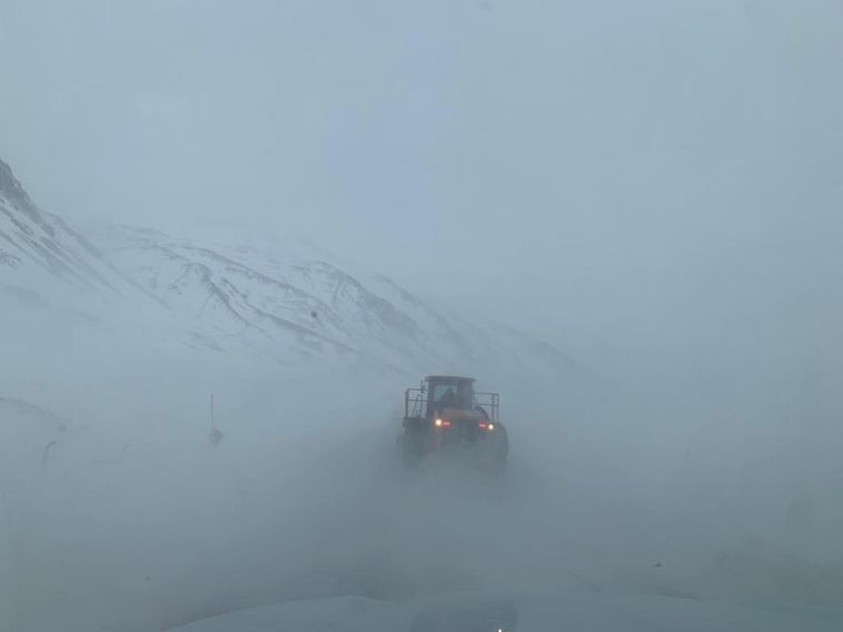 El paso a Chile está cerrado este domingo por nevadas. Imagen de referencia.