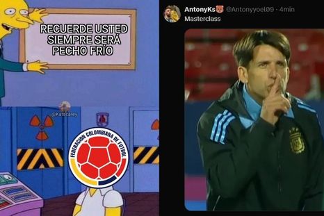 Las redes sociales estallaron con los memes y chicanas por lo que fue el partido entre la Albiceleste y los colombianos. Las redes sociales estallaron con los memes y chicanas por lo que fue el partido entre la Albiceleste y los colombianos.