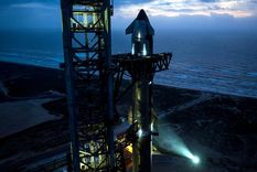 Starship listo para su novena prueba de vuelo. Foto: Dpa. Starship listo para su novena prueba de vuelo. Foto: Dpa.