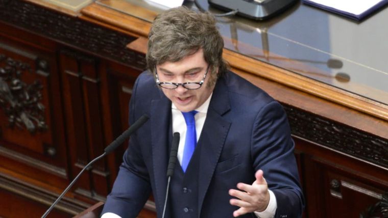 El presidente de la Nación Argentina dejó varias definiciones importantes en su discurso. El presidente de la Nación Argentina dejó varias definiciones importantes en su discurso.