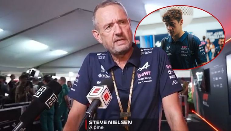 El estreno de Steve Nielsen al mando de Alpine no fue el soñado. La escudería apostó por una estrategia “loca” y Colapinto terminó 16°. El estreno de Steve Nielsen al mando de Alpine no fue el soñado. La escudería apostó por una estrategia “loca” y Colapinto terminó 16°.