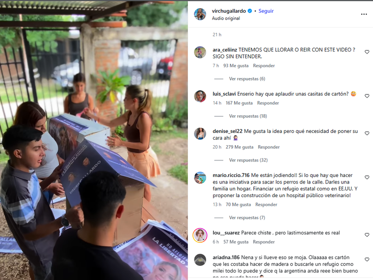 Gallardo en Corrientes, los comentarios de la publicación. Gallardo en Corrientes, los comentarios de la publicación.