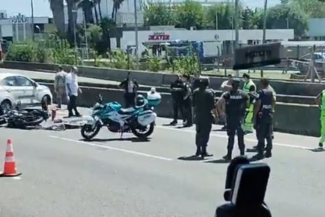 El hecho ocurrió a la altura del kilómetro 25. Foto: Captura de video