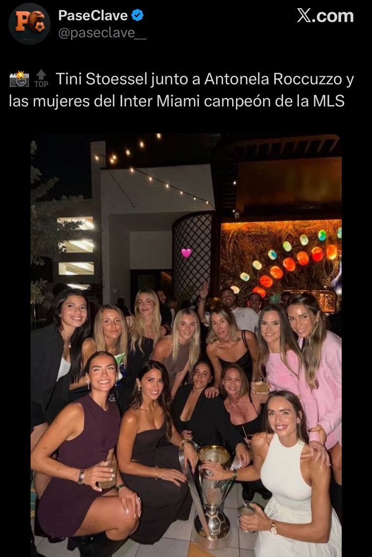 Girl's night out en Miami. Foto: @PaseClave Girl's night out en Miami. Foto: @PaseClave