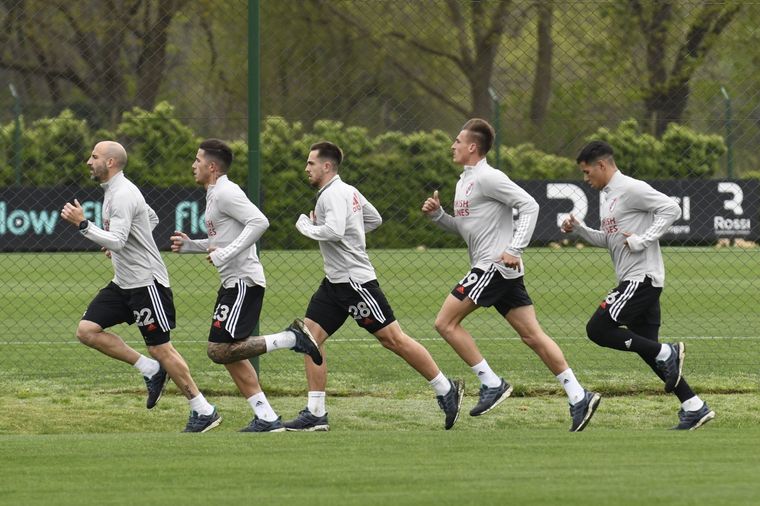 El Millonario sigue con su puesta a punto Foto: River Plate