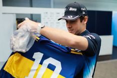 El viernes pasado, Boca Juniors había felicitado a Franco Colapinto por su continuidad en la Fórmula 1 con Alpine.