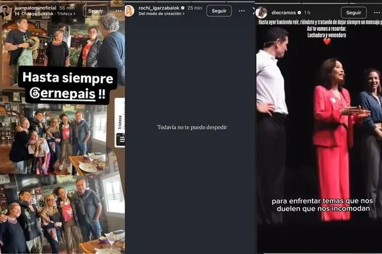 Más famosos que dijeron adiós a Ernestina Pais tras la tragedia. Más famosos que dijeron adiós a Ernestina Pais tras la tragedia.