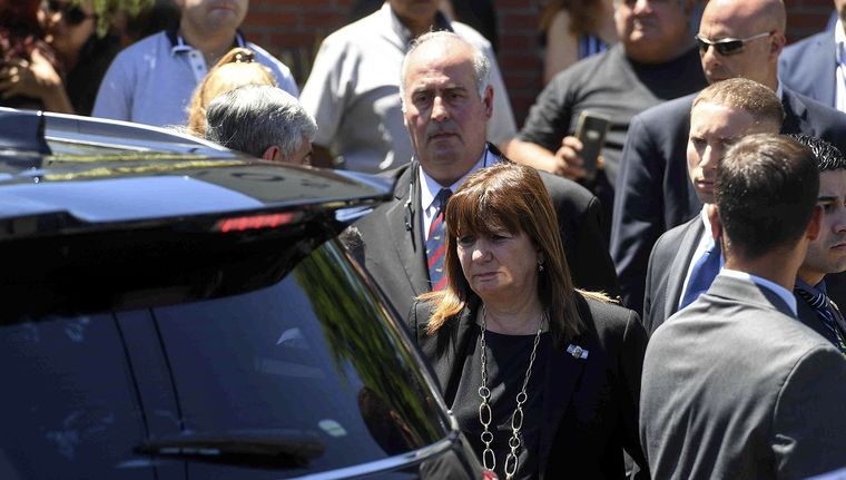 Patricia Bullrich confirmó esta noche que fue detenido el último prófugo del asesinato Foto: TELAM