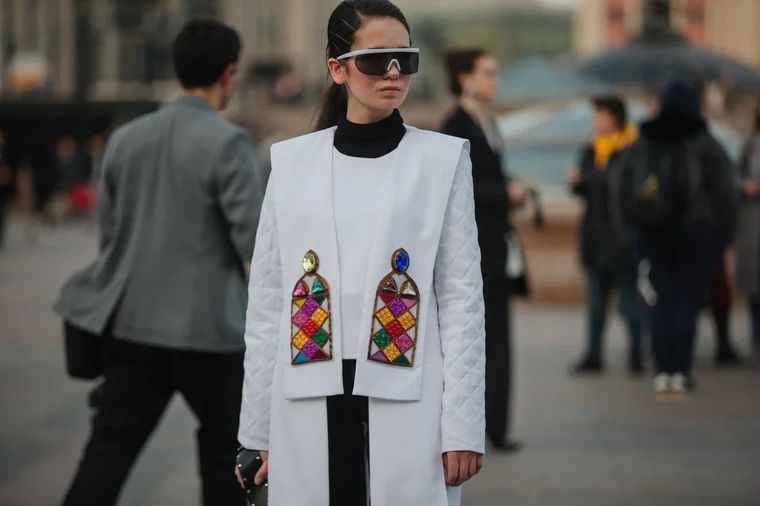 Las íconos de moda rusa en el estilo callejero te muestran sus mejores looks Foto: World Fashion Channel