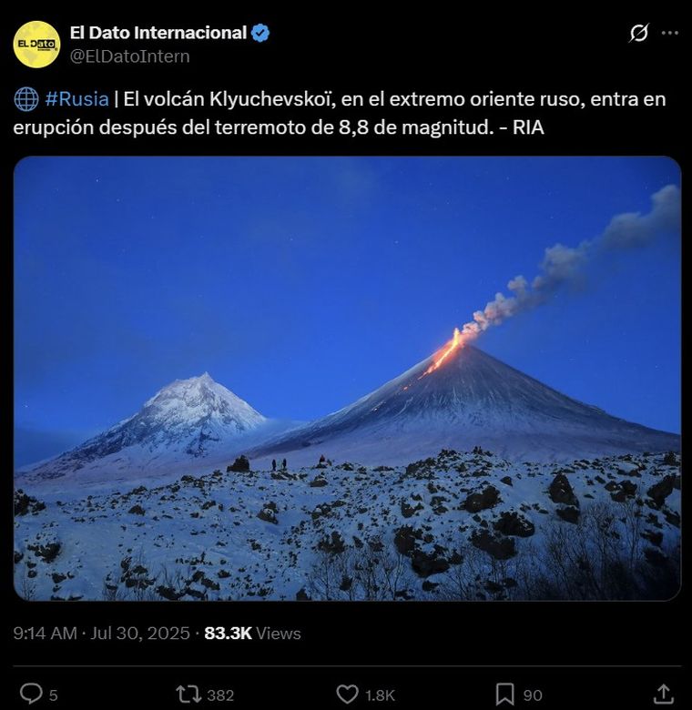 La noticia se viralizó en redes sociales. Foto: X La noticia se viralizó en redes sociales. Foto: X