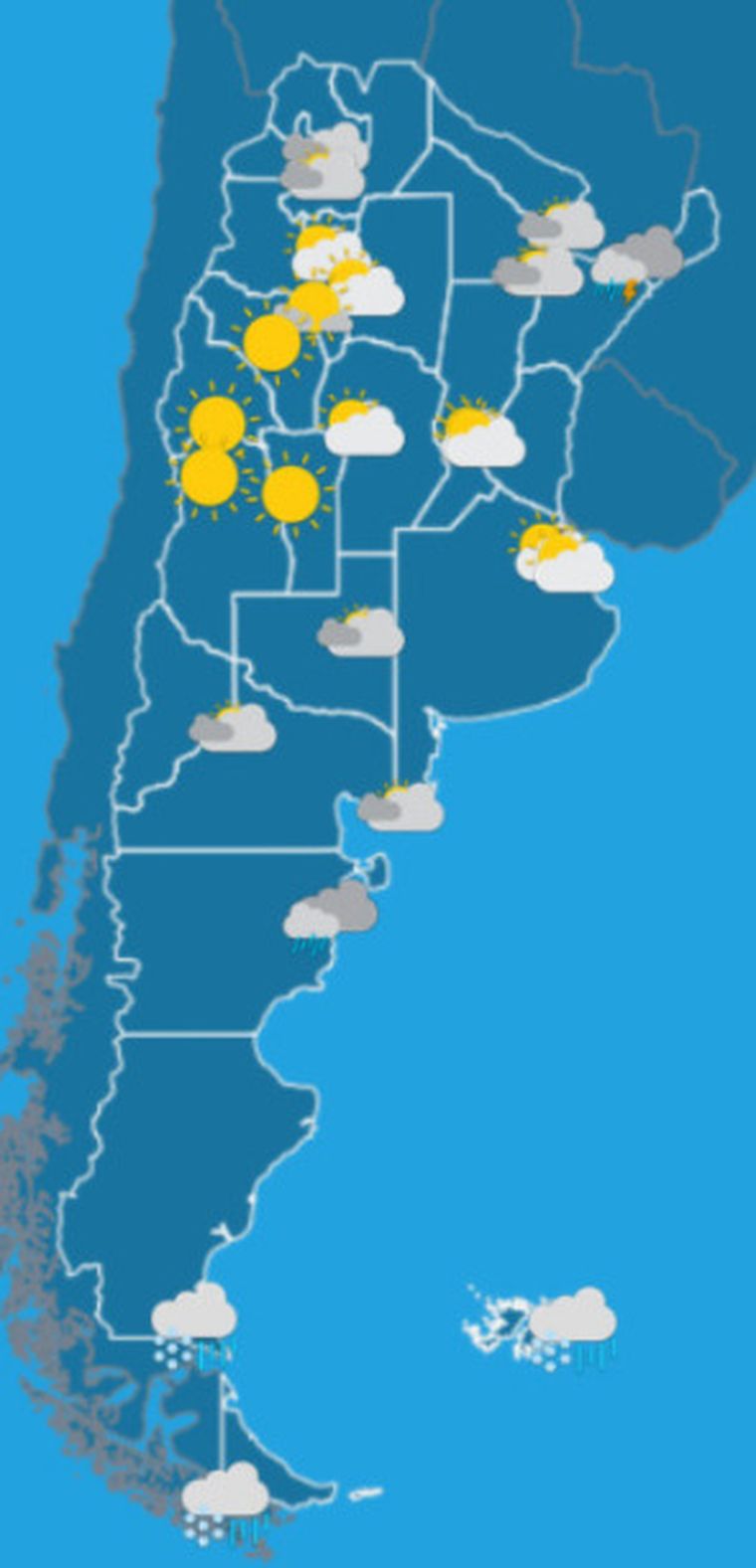 Así estará el tiempo en este domingo de elecciones. Así estará el tiempo en este domingo de elecciones.