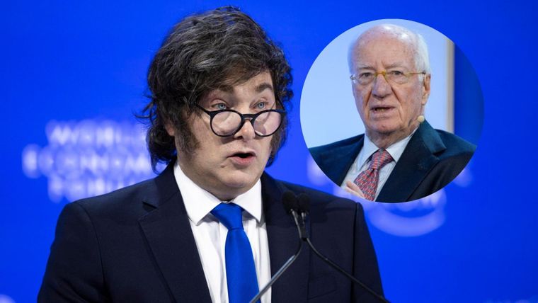 Javier Milei cuestionó a Paolo Rocca, el CEO de Techint.