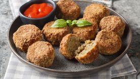 Receta fácil de albóndigas de berenjena: una opción veggie llena de sabor.