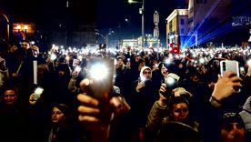 Las protestas masivas en Bulgaria llevaron a la caída del Gobierno. Foto Efe