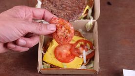 Cultivó un tomate de McDonalds Cultivó un tomate de McDonalds