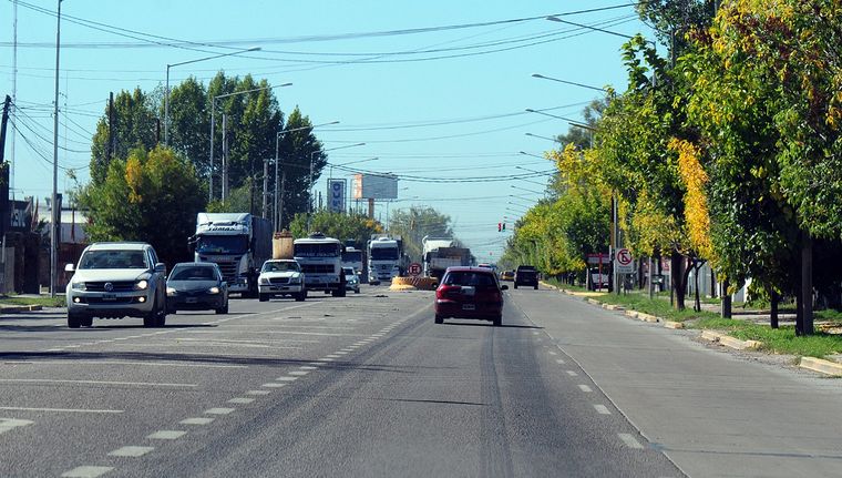 El carril Rodriguez Peña. Foto: ALF PONCE MERCADO / MDZ