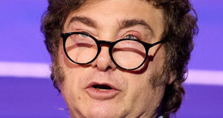 Milei y el Gobierno libertario en contra de las amenazas de los gremios a los senadores. Foto: EFE