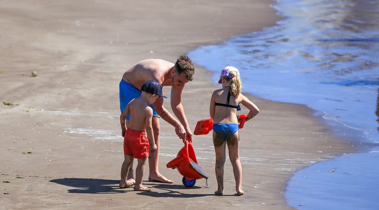 Mar del Plata es la ciudad de playa más elegida por los argentinos este fin de semana largo Foto: TELAM