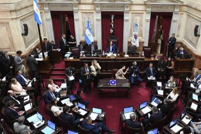 MDZol | Sesión Pública Especial en el recinto del Senado de la Nacin, en Buenos Aires, Argentina, el 13 de diciembre de 2023. Foto: Fotos:Luciano Ingaramo /Comunicación Senado