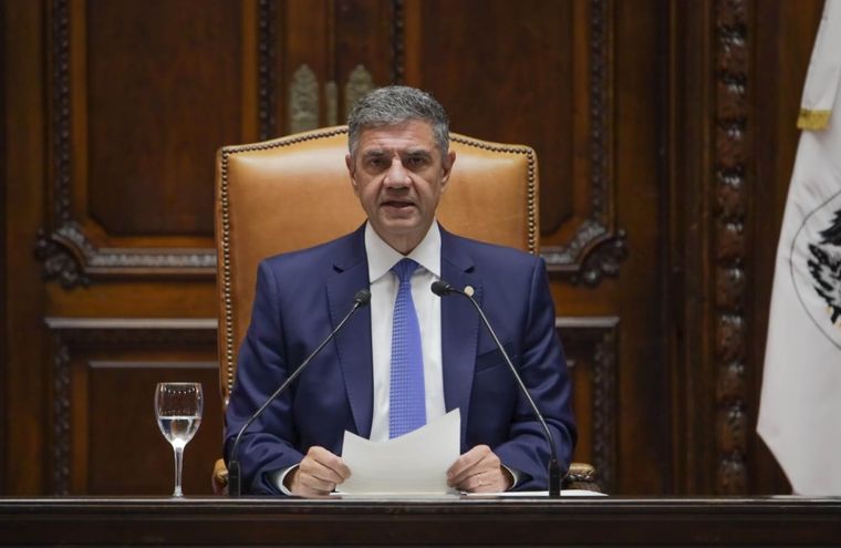 Jorge Macri realizó la apertura de las sesiones ordinarias de la Legislatura Foto: X @jorgemacri