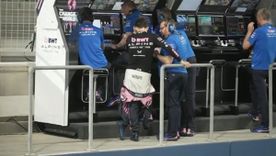 Gasly analizó lo que falló en su Alpine en las pruebas de este jueves. Gasly analizó lo que falló en su Alpine en las pruebas de este jueves.