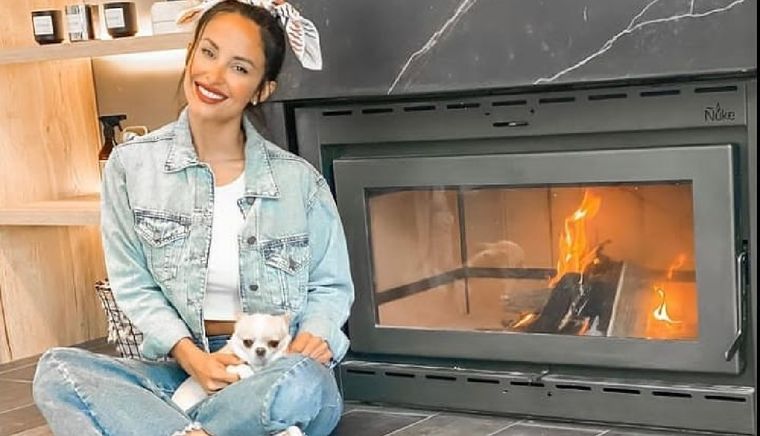 La perrita influencer La mascota de Lourdes Sánchez tiene más de 50 mil seguidores.