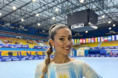 MDZol | Campanella con los colores de Argentina, los que defiende hace una década.