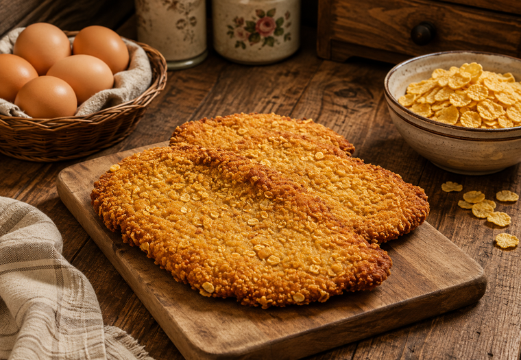 Recetas como esta de milanesas súper crujientes revolucionarán tu mesa