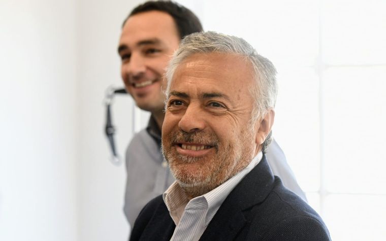 Cornejo, gobernador de Mendoza y Montero, el ministro de Salud Foto: ALF PONCE MERCADO / MDZ