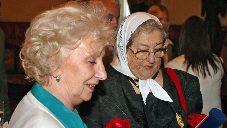 Estela de Carlotto y Hebe de Bonafini