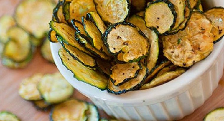 Los zucchinis, como ingrediente diferente en una pasta.