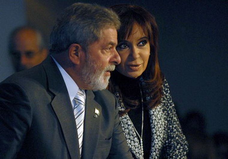 Lula y Cristina, queridos amigos. Foto: NA