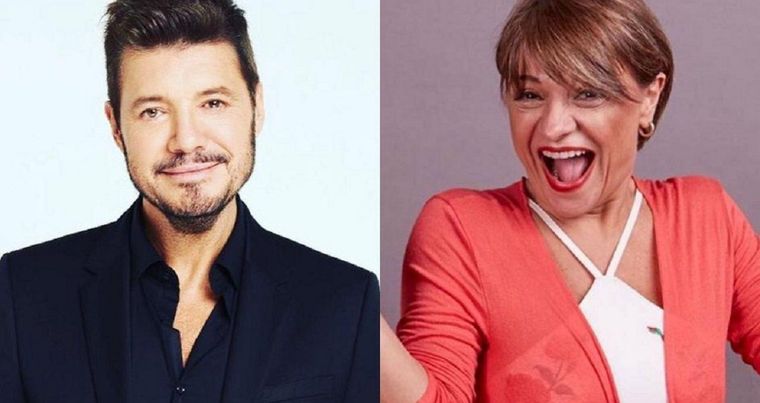 Marcelo Tinelli y Marcela Feudale