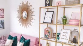 El dorado, chic y luminoso. Foto: Pinterest.