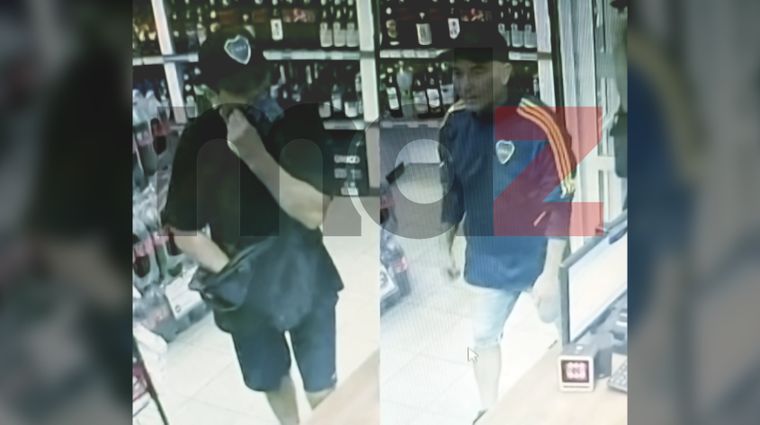 Los autores del golpe armado fueron captados por una cámara de seguridad del comercio.&nbsp;