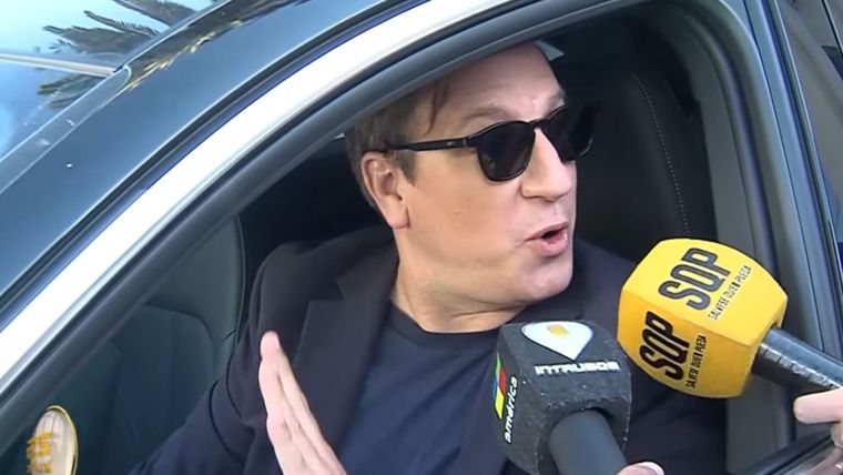 Maxi López contó cómo se siente trabajando con Wanda Nara en Telefe.