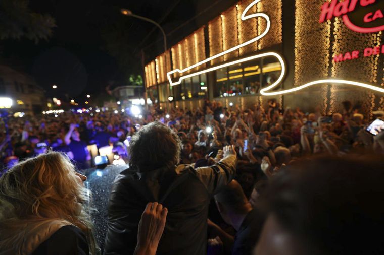 Javier Milei en Mar del Plata